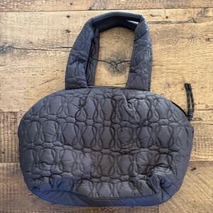 lululemon athletica Quilted Black Travel Bag